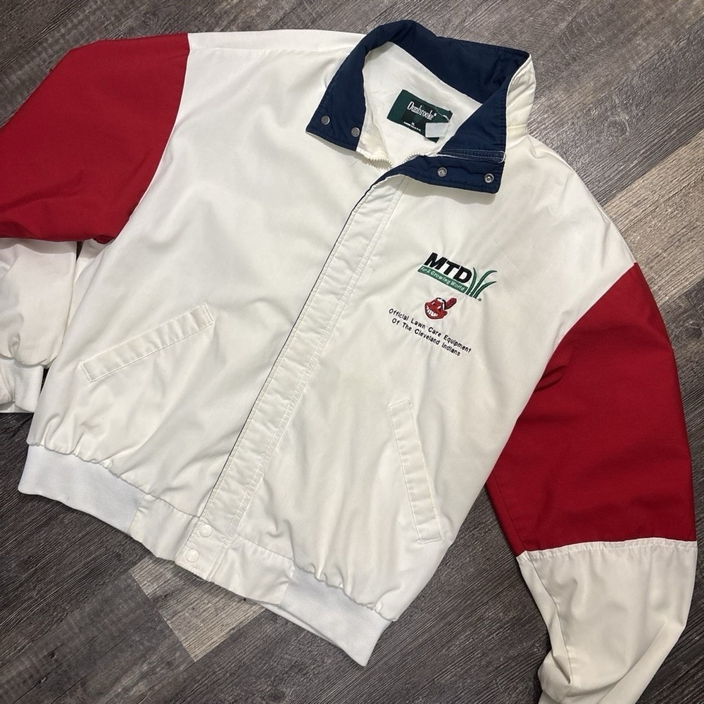 RARE Vintage Dunbrooke Cleveland Indians‎ XL Jacket - Made in the USA